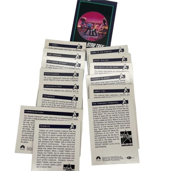 1991 Star Trek Cards - Picture 9 of 15